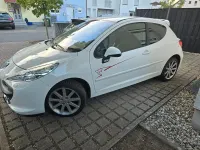 Gebraucht Peugeot 207 150 PS (110 kW) 2008 Weiß Kleinwagen
