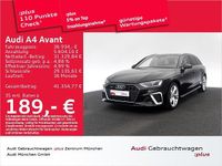 Gebraucht Audi A4 S-Line 204 PS (150 kW) 2024 Mythosschwarz metallic Kombi