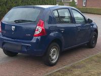 Gebraucht Dacia Sandero 75 PS (55 kW) 2009 Blau Kleinwagen