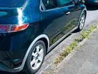 Gebraucht Honda Civic Comfort 83 PS (61 kW) 2007 Schwarz Kleinwagen