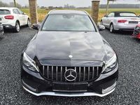 Gebraucht Mercedes C200 AMG line 184 PS (135 kW) 2015 Obsidianschwarz  metalliclack Kombi