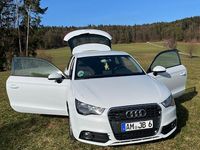 Gebraucht Audi A1 Ambition 86 PS (63 kW) 2013 Weiß Kleinwagen