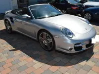 Gebraucht Porsche 997 Turbo 480 PS (353 kW) 2008 Silber Cabrio