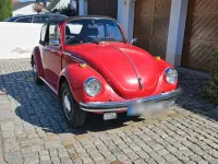 Gebraucht VW Käfer S 50 PS (36 kW) 1973 Rot Cabrio
