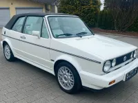 Gebraucht VW Golf Cabriolet 98 PS (72 kW) 1986 Weiß Cabrio