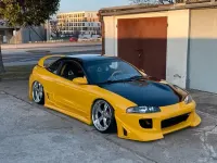 Occasion Mitsubishi Eclipse 150 PK (110 kW) 1998 Geel Coupé