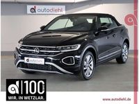 Gebraucht VW T-Roc Cabriolet Move 150 PS (110 kW) 2024 Black metallic Cabrio