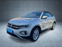 Gebraucht VW T-Roc Cabriolet Style 116 PS (85 kW) 2025 Ivory silver metallic/schwarz Cabrio