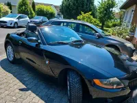 Gebraucht BMW Z4 Sport Line 170 PS (125 kW) 2004 Schwarz Cabrio