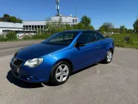 Brugt VW Eos 122 HK (89 kW) 2010 Blå Cabriolet