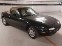 Gebraucht Mazda MX5 116 PS (85 kW) 1995 Schwarz Cabrio
