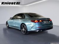 Gebraucht Mercedes E220 AMG line 197 PS (144 kW) 2024 Metalliclack verdesilber metal Limousine