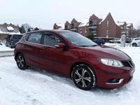Gebraucht Nissan Pulsar Acenta 116 PS (85 kW) 2014 Rot Limousine
