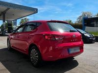Usata Seat Leon 105 CV (77 kW) 2013 Rosso Utilitaria