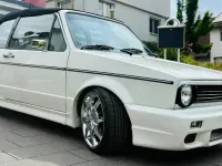 Gebraucht VW Golf Cabriolet 98 PS (72 kW) 1989 Weiß Cabrio
