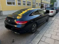 Gebraucht Mercedes C180 AMG line 156 PS (114 kW) 2019 Blau Coupé