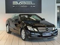 Gebraucht Mercedes E200 184 PS (135 kW) 2012 Schwarz Cabrio