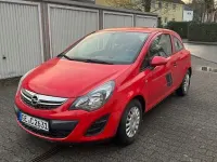 Gebraucht Opel Corsa Edition 69 PS (50 kW) 2014 Rot Kleinwagen