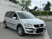 Gebraucht VW Touran Cross 105 PS (77 kW) 2007 Silber Van / Kleinbus