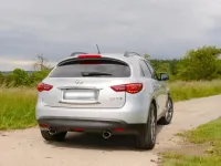 Gebraucht Infiniti QX70 S Design 320 PS (235 kW) 2018 Silber SUV