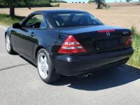 Gebraucht Mercedes SLK320 218 PS (160 kW) 2000 Schwarz Cabrio