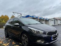 Gebraucht Kia Ceed 2012 Schwarz Kleinwagen