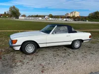 Gebraucht Mercedes SL280 185 PS (136 kW) 1977 Weiß Cabrio