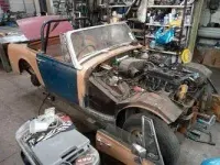 Gebraucht MG Midget 65 PS (47 kW) 1972 Orange Cabrio