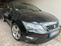 Używany Seat Leon FR 150 KM (110 kW) 2014 Czarny Sedan/Limuzyna