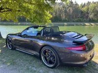 Gebraucht Porsche 991 349 PS (256 kW) 2012 Anthrazitbraun Cabrio