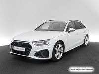 Gebraucht Audi A4 S-Line 204 PS (150 kW) 2024 Gletscherweiß metallic Kombi