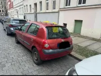 Gebraucht Renault Clio 2005 Rot Kleinwagen