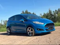 Gebraucht Ford Fiesta 120 PS (88 kW) 2014 Blau Kleinwagen