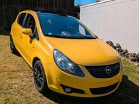 Gebraucht Opel Corsa 101 PS (74 kW) 2010 Gelb Kleinwagen
