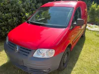 Gebraucht VW Caddy 75 PS (55 kW) 2005 Rot Van / Kleinbus