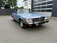 Gebraucht Mercedes SL380 204 PS (150 kW) 1985 Blau Cabrio
