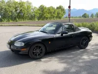 Brugt Mazda MX5 110 HK (80 kW) 1999 Sort Cabriolet