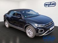Gebraucht VW T-Roc Cabriolet Style 150 PS (110 kW) 2022 Schwarz Cabrio