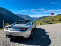 Gebraucht Tesla Roadster 214 kW (292 PS) 2009 Silber Cabrio