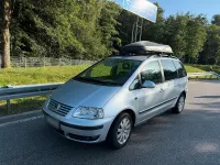 Gebraucht VW Sharan 2008 Silber Van / Kleinbus