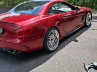 Gebraucht Mercedes SL500 AMG 455 PS (334 kW) 2017 Rot Cabrio