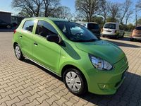 Gebraucht Mitsubishi Space Star 71 PS (52 kW) 2013 F24 ext grün metallic Van / Kleinbus