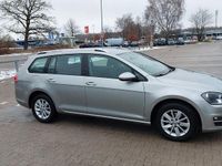 Gebraucht VW Golf VII Highline 125 PS (91 kW) 2015 Silber Kombi