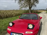 Gebraucht Mazda MX5 116 PS (85 kW) 1992 Rot Cabrio