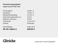 Neu Cupra Leon 150 PS (110 kW) 2025 Mitternachtsschwarz Kombi