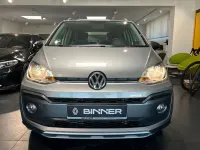 Gebraucht VW cross up! 90 PS (66 kW) 2018 Silber Kleinwagen