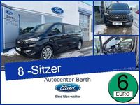 Gebraucht Ford Tourneo Custom Titanium 170 PS (125 kW) 2024 Obsidianschwarz (metallic) Van
