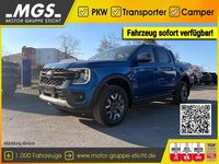 Neu Ford Ranger Wildtrack 281 PS (206 kW) 2025 Blau Abholung