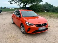 Usata Opel Corsa-e 100 kW (136 CV) 2022 Arancione Utilitaria