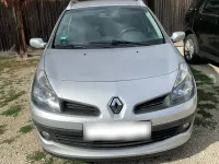 Gebraucht Renault Clio GrandTour Dynamique 75 PS (55 kW) 2008 Silber Kombi